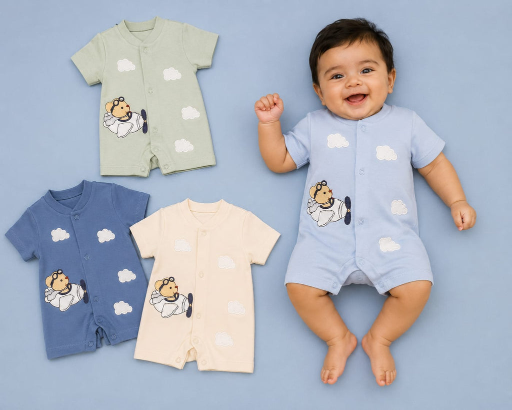 سالوبيت بيبي قطن برسمة أرنب – صورة إضافية 1 – Nino Baby
