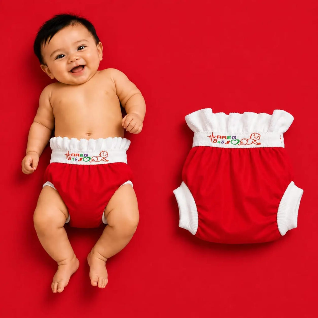 حفاض سباحة بيبي قابل لإعادة الاستخدام – مانع للتسرب – صورة إضافية 4 – Nino Baby